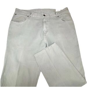 Billy Reid Moleskin Jeans Msl-ala Rn 113 814 Mens 38x27 Green Cotton Linen Blend